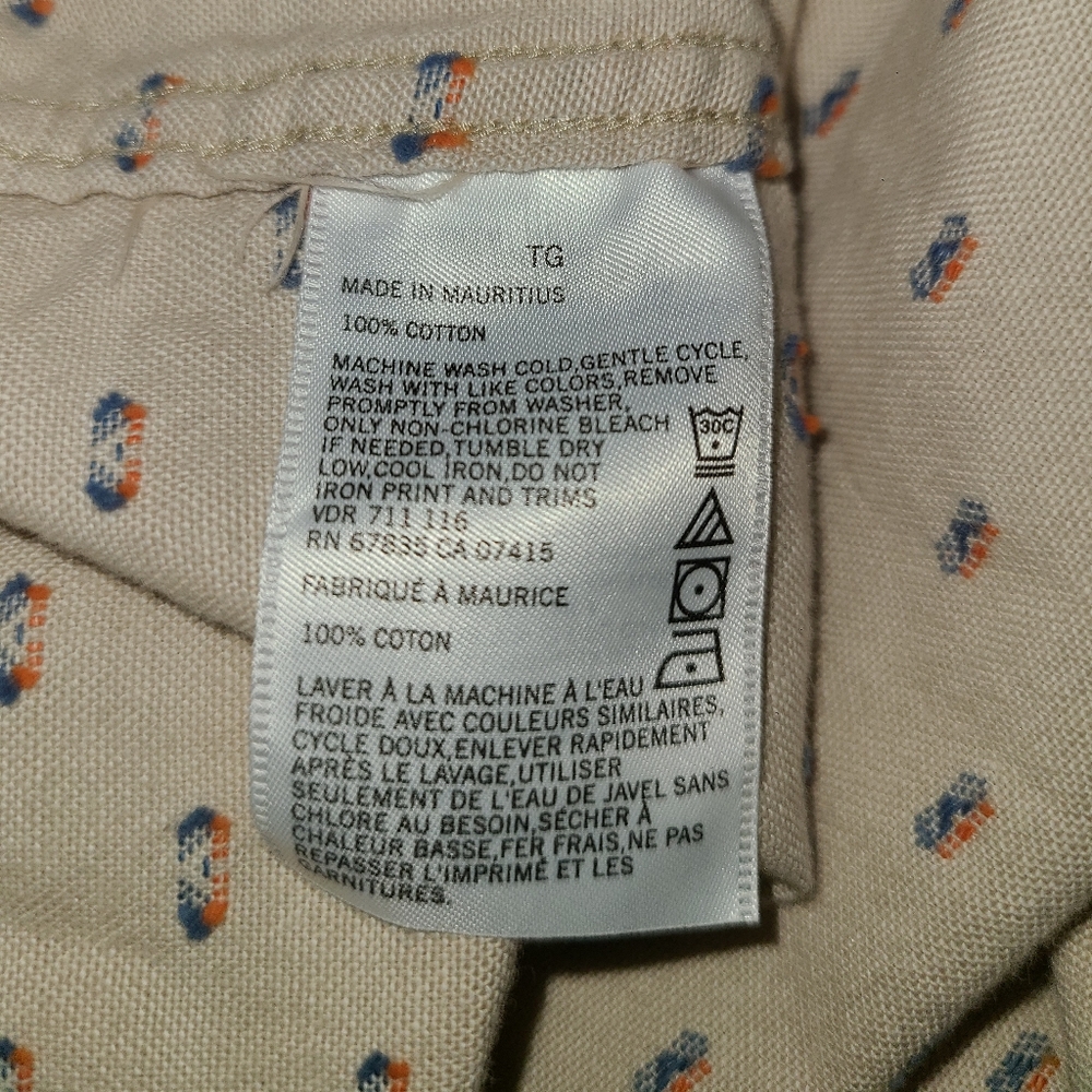 Nautica size XL tan dress shirt 👔 - Picture 11 of 11